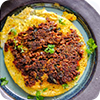 Madurai Mutton Curry Dosa